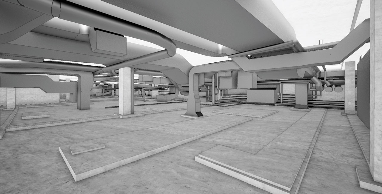 Modèle 3D numérique précis et détaillé