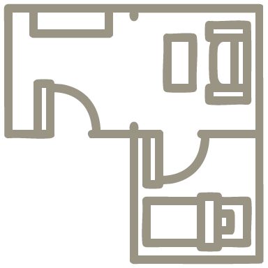 Icone d'illustration de mise en plan 2d